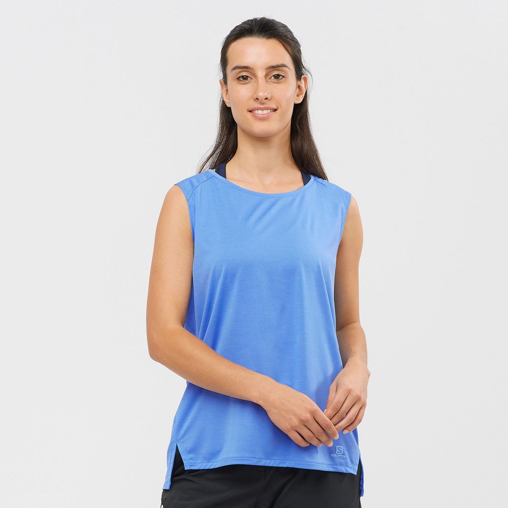 Salomon Tanktops Dame Marina - OUTLINE SUMMER (GFSWY-7840)